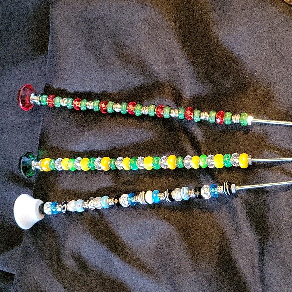 SALE!! Plant/garden stakes/home decor. Bling for your plants!